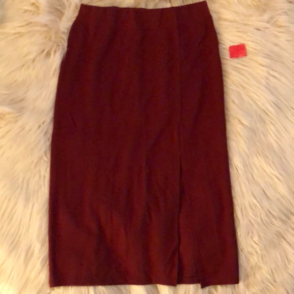Forever 21 Dresses & Skirts - 4/$12 ‼️ Rust Slit Skirt